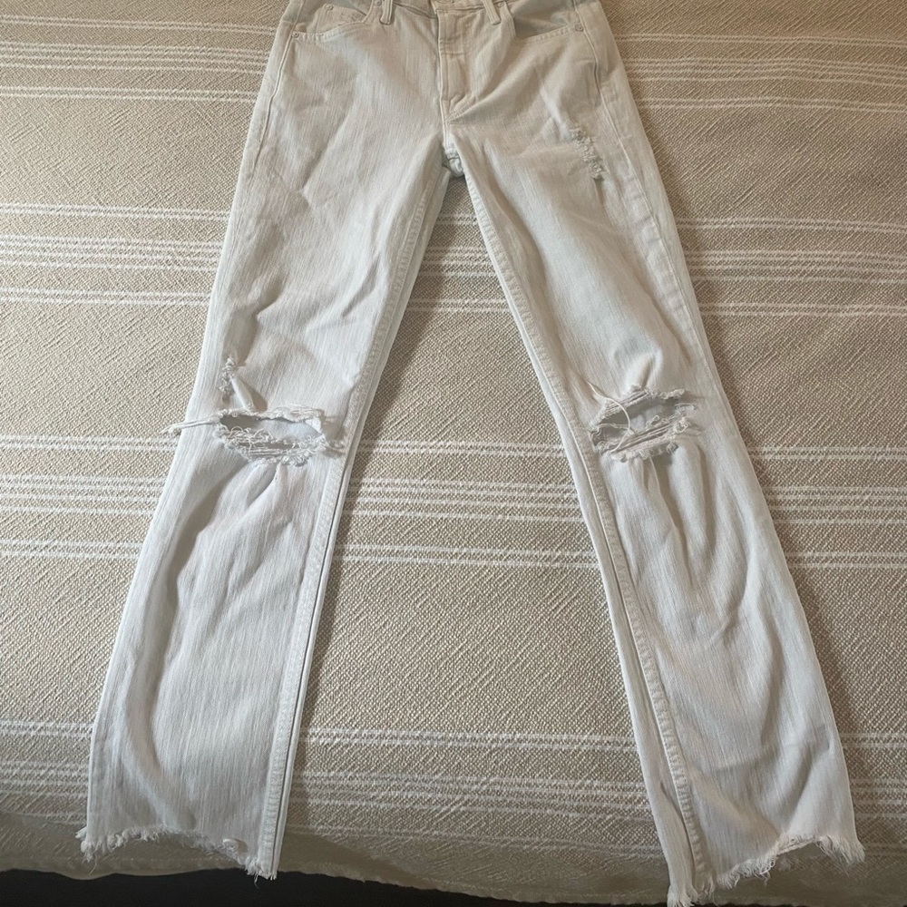 MOTHER the flirt ankle crew jeans